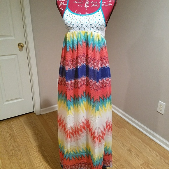 SARASARA Neon Dress - Picture 3 of 3